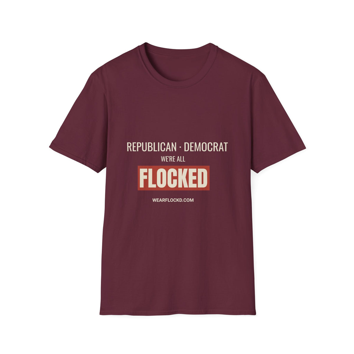 We're All Flocked - Bipartisan Anti-Surveillance Tee