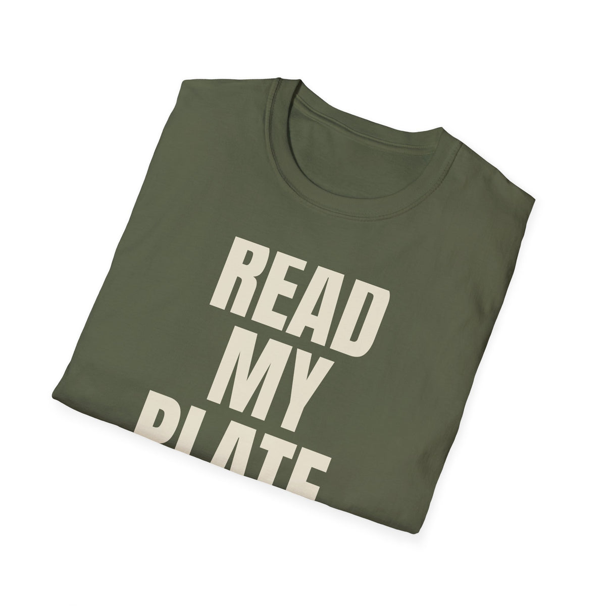 Read My Plate Flocker - Defiant Anti-Surveillance Tee