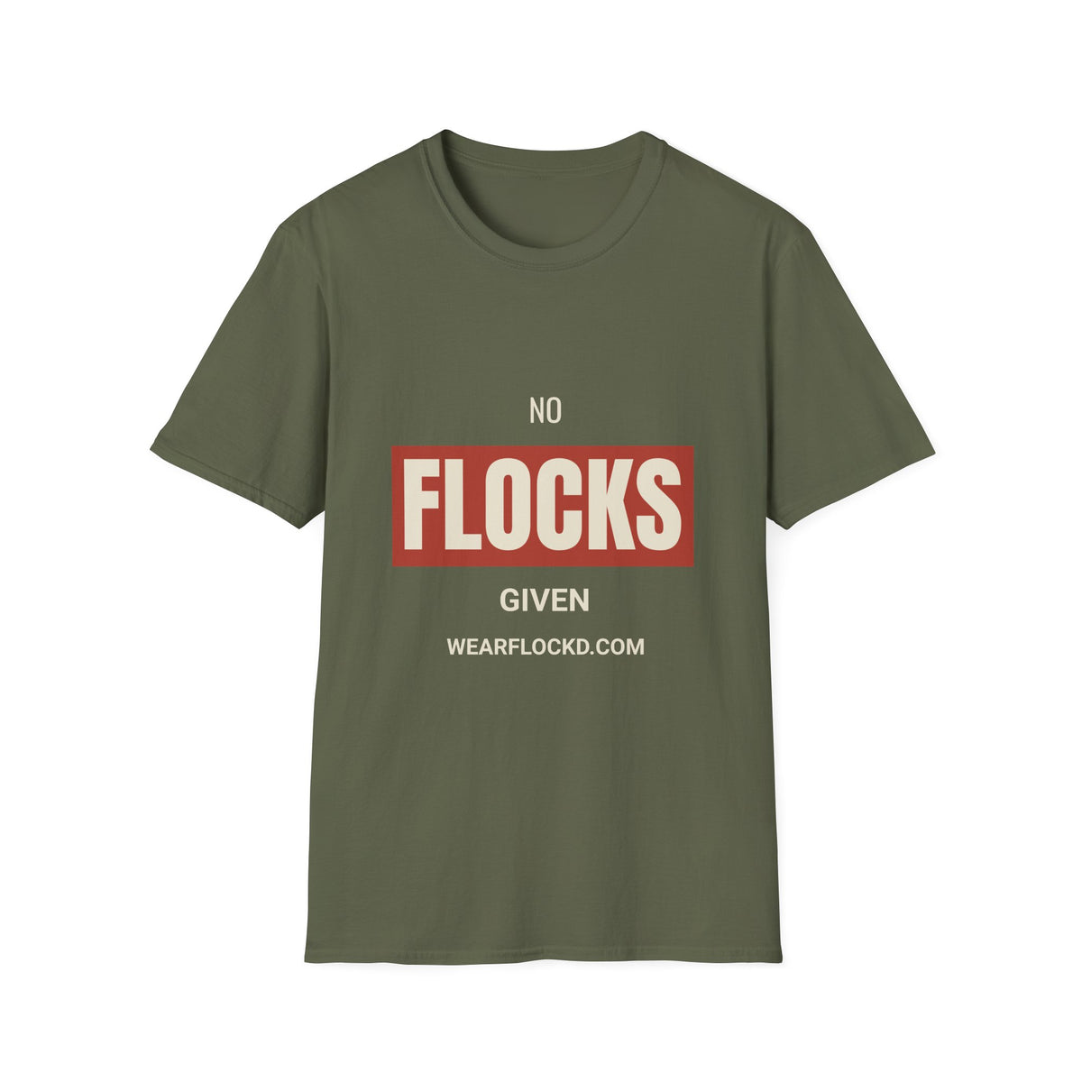 No Flocks Given - Funny Anti-Surveillance T-Shirt
