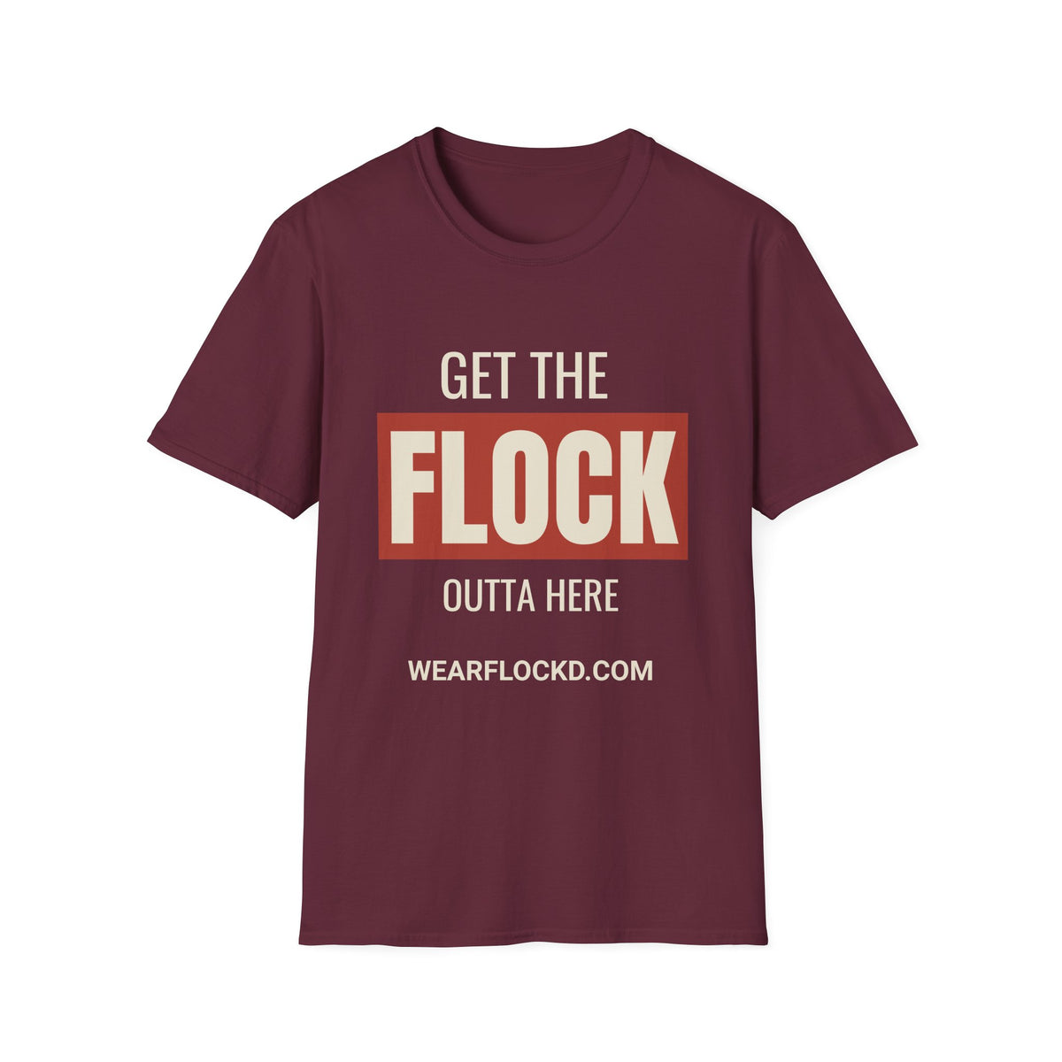 Get The Flock Outta Here - Anti-Flock Camera Surveillance T-Shirt