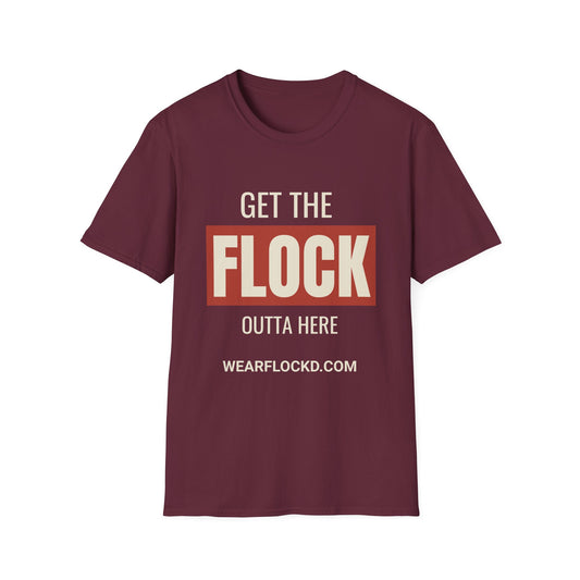 Get The Flock Outta Here - Anti-Flock Camera Surveillance T-Shirt