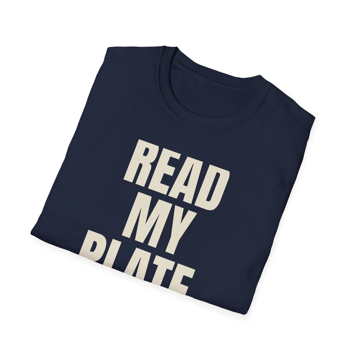 Read My Plate Flocker - Defiant Anti-Surveillance Tee
