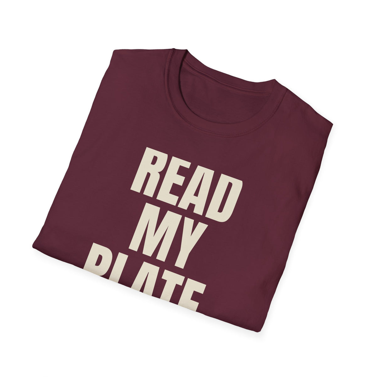 Read My Plate Flocker - Defiant Anti-Surveillance Tee