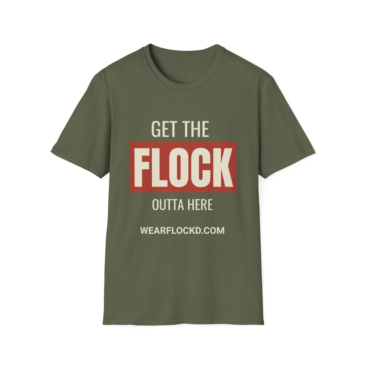 Get The Flock Outta Here - Anti-Flock Camera Surveillance T-Shirt