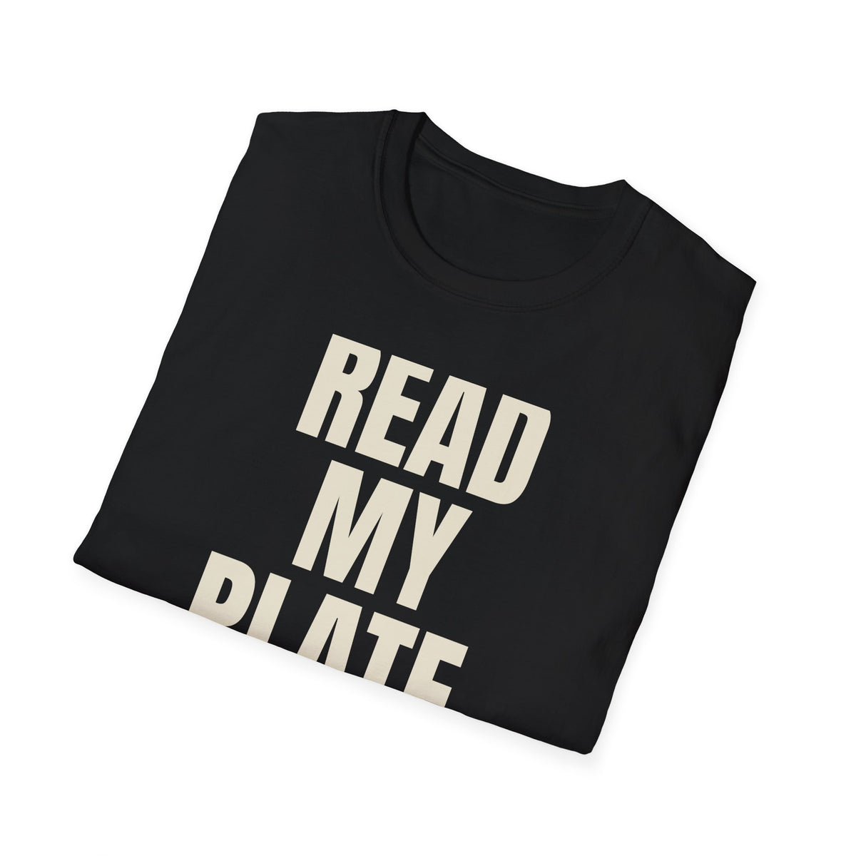 Read My Plate Flocker - Defiant Anti-Surveillance Tee