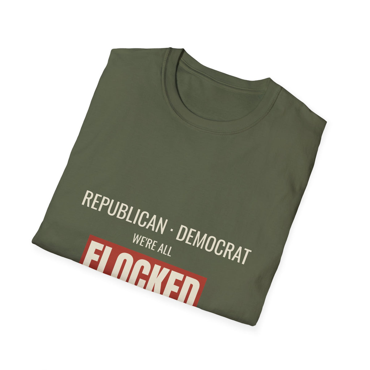 We're All Flocked - Bipartisan Anti-Surveillance Tee