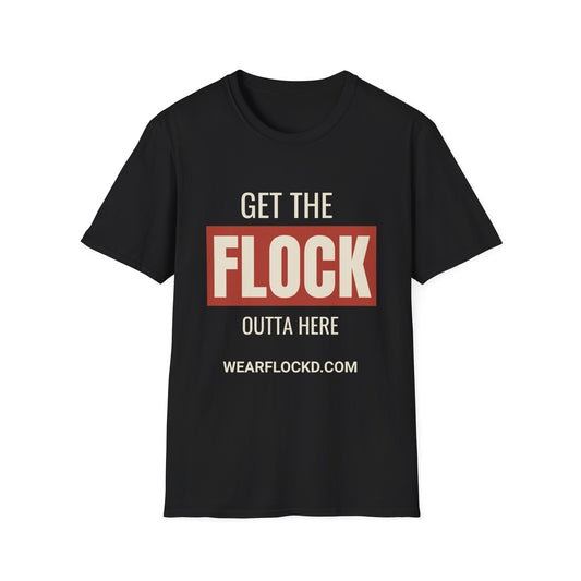 Get The Flock Outta Here - Anti-Flock Camera Surveillance T-Shirt