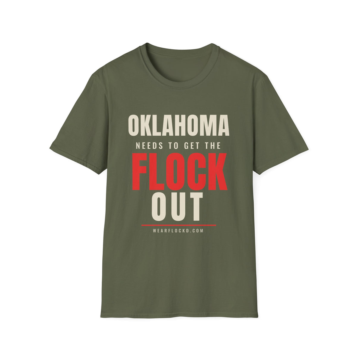 Oklahoma Needs To Get The Flock Out - Anti-Camera Tee