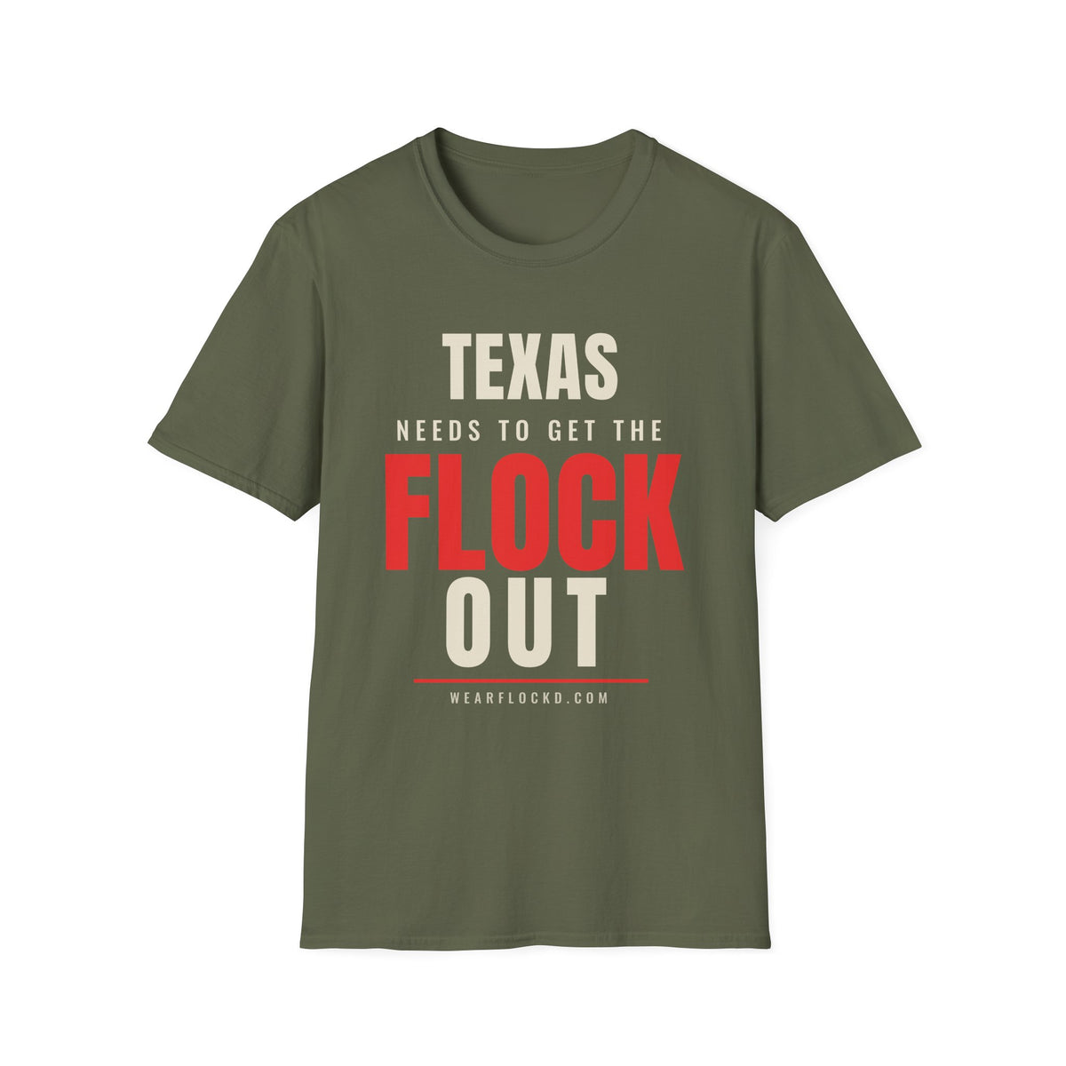 Texas Needs To Get The Flock Out - Anti-Camera Tee