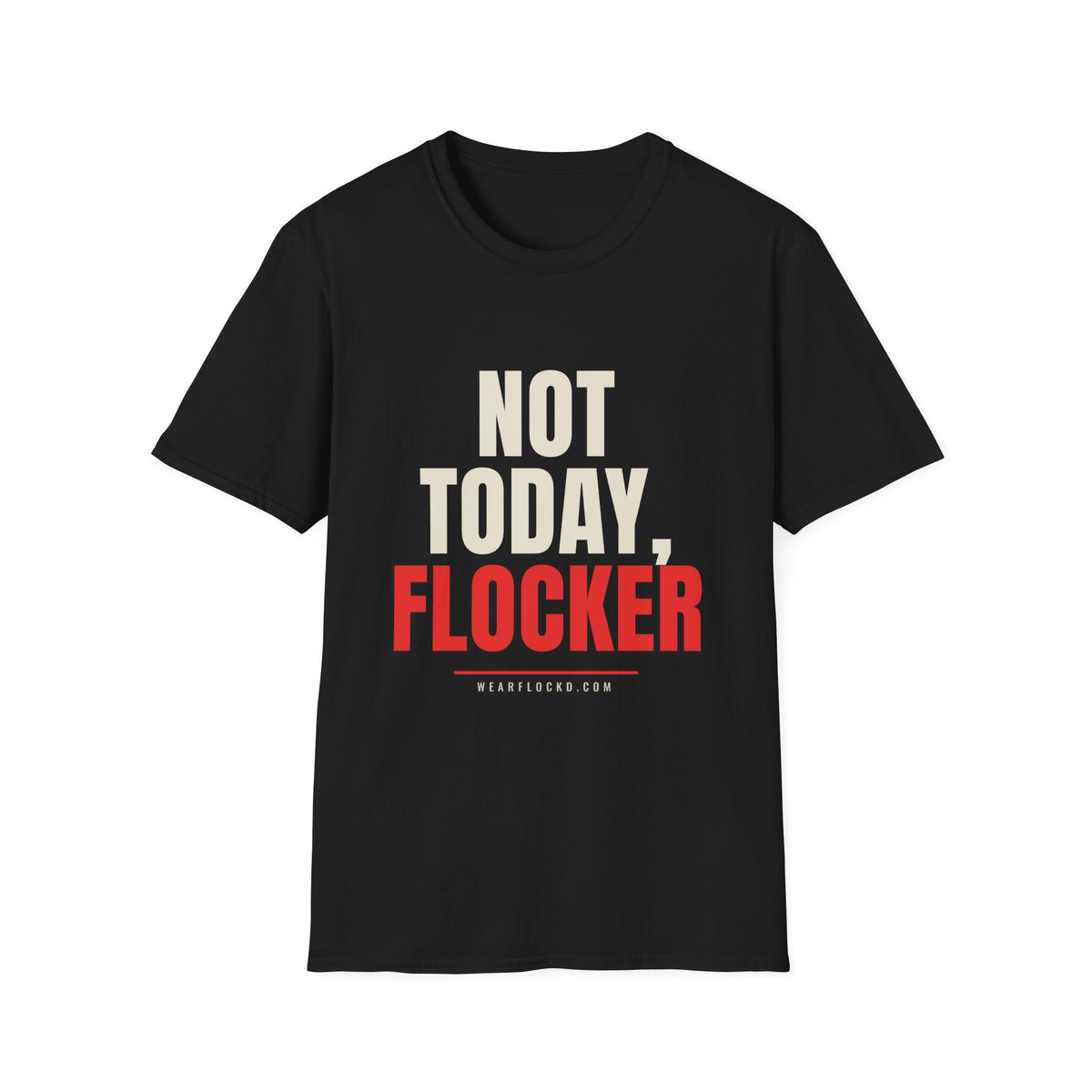 Not Today Flocker - Funny Anti-Surveillance T-Shirt